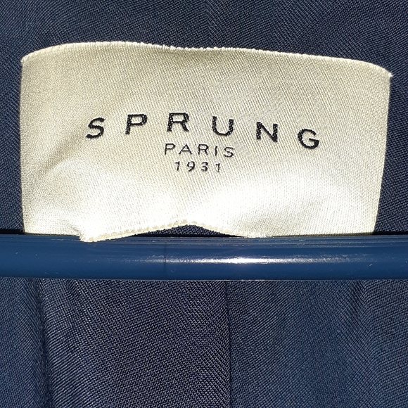 Sprung Blue fur Vest - Picture 3 of 5